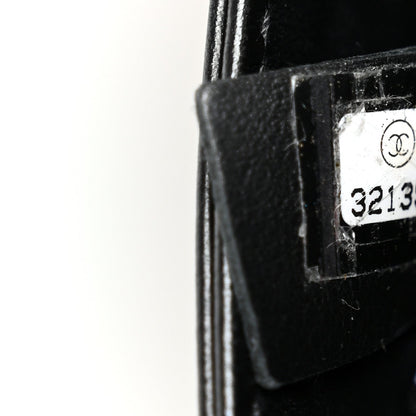 Chanel Calfskin Quilted CC Uniform Flap Belt Bag Black 7 of 7
