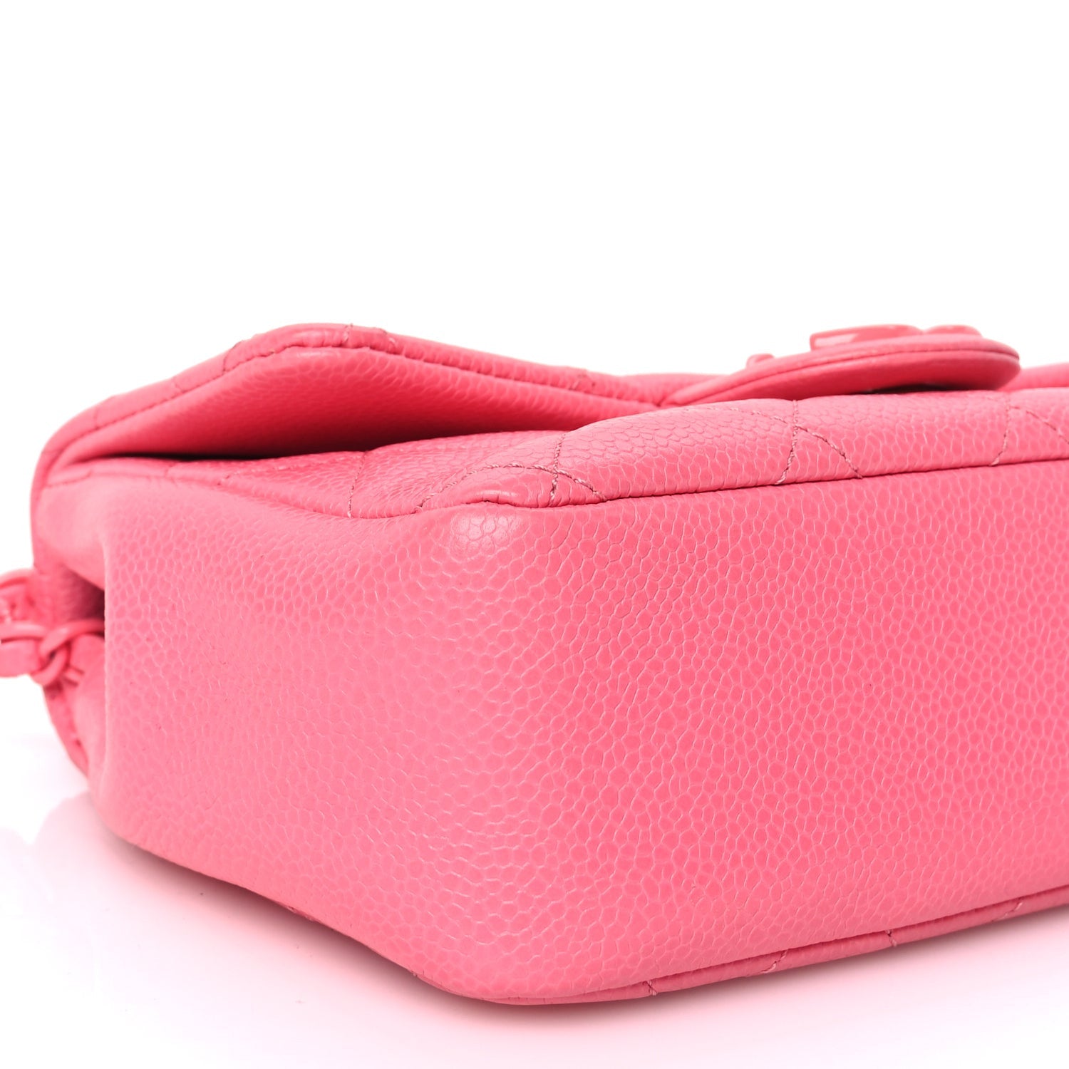 Chanel Caviar Quilted Incognito Mini Square Flap Pink 8 of 9