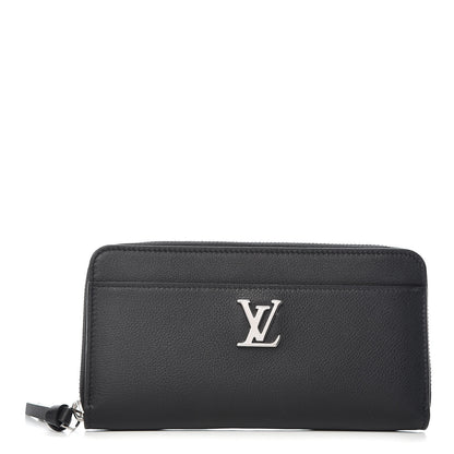 Louis Vuitton Calfskin Zippy Lockme Wallet Black 1 of 12