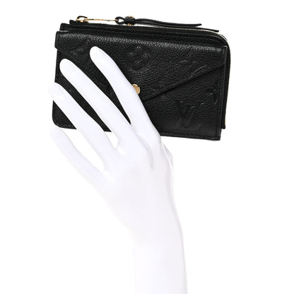 Louis Vuitton Empreinte Recto Verso Card Holder Black 2 of 9