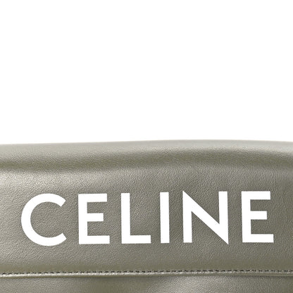 Celine Smooth Calfskin Triangle Crossbody Bag  Green 5 of 7