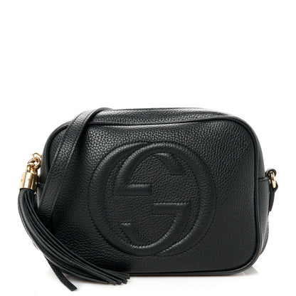 Gucci Pebbled Calfskin Small Soho Disco Bag Black 1 of 11