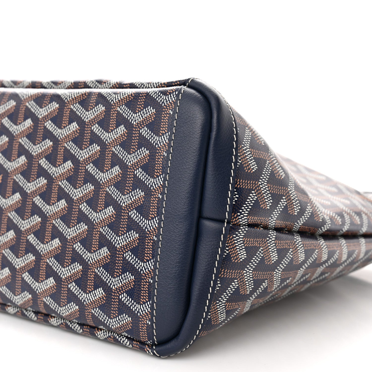 Goyard Goyardine Artois PM Navy 10 of 10