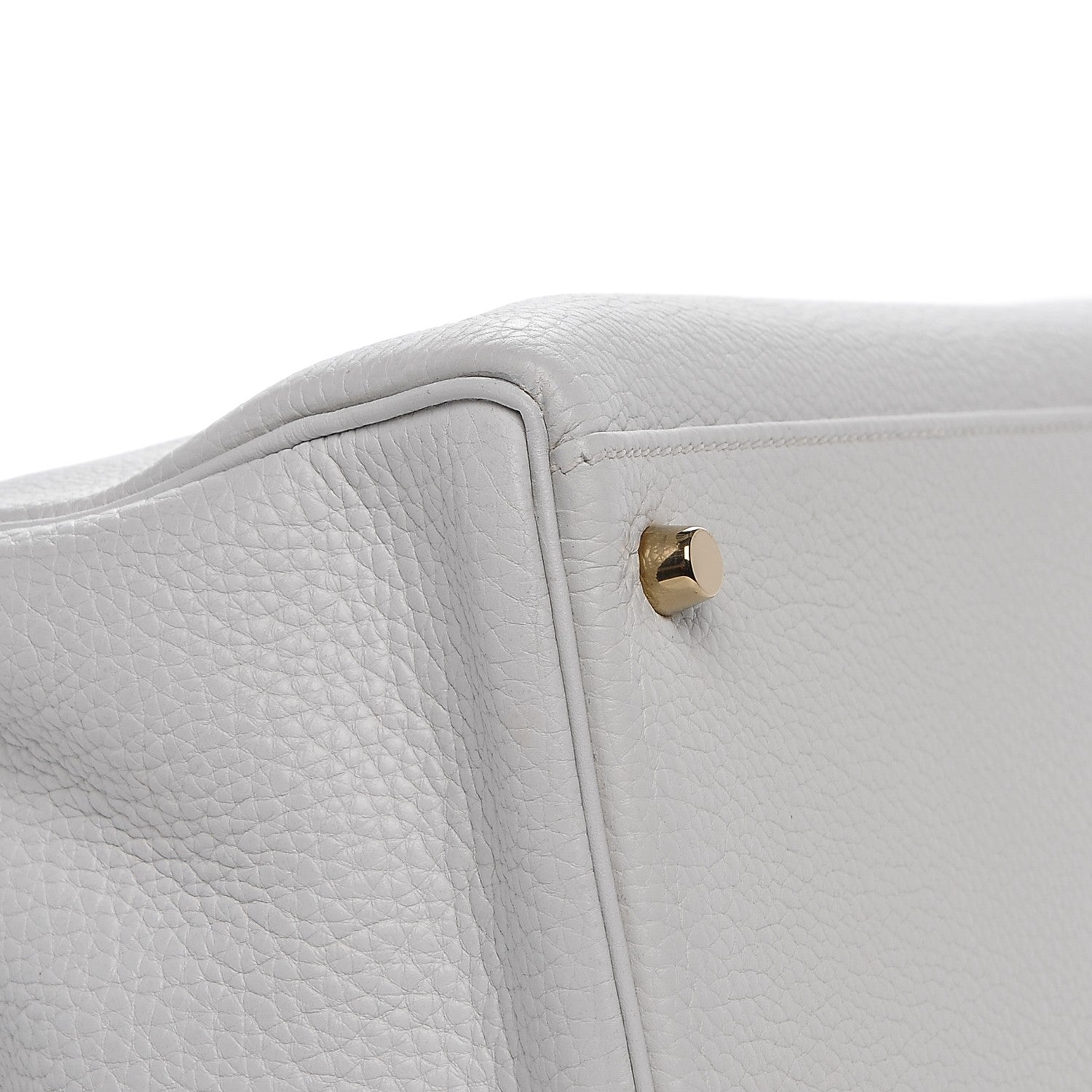 Hermes Taurillon Clemence Kelly Retourne 35 White 16 of 25