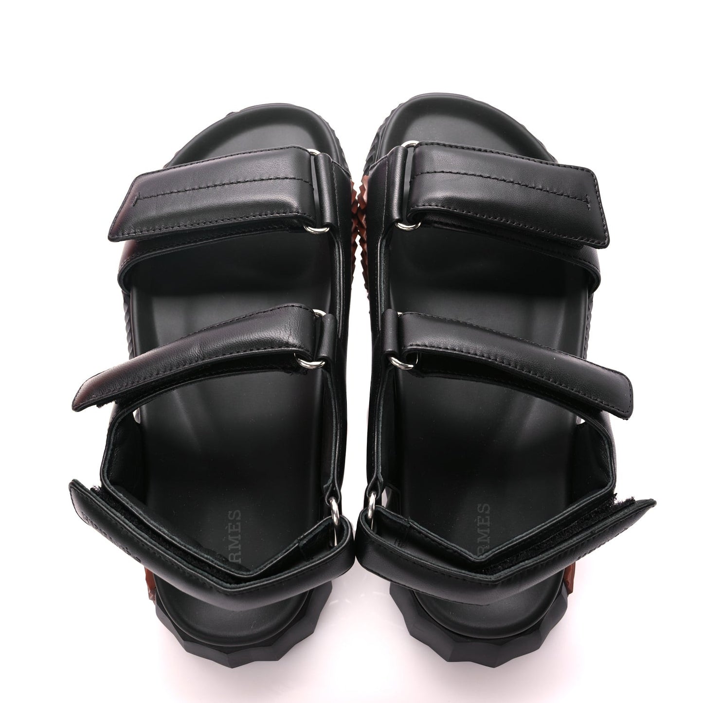 Nappa Junior Sandals 39 Black