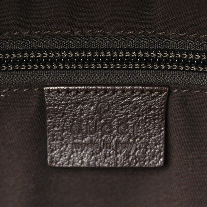 Gucci GG Monogram Web Medium Classic Backpack Brown 9 of 16