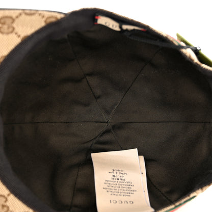 Gucci Monogram Web Baseball Hat XL Beige Cocoa 7 of 11