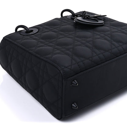 Christian Dior Ultra Matte Calfskin Cannage Small My ABCDior Lady Dior Black 7 of 8