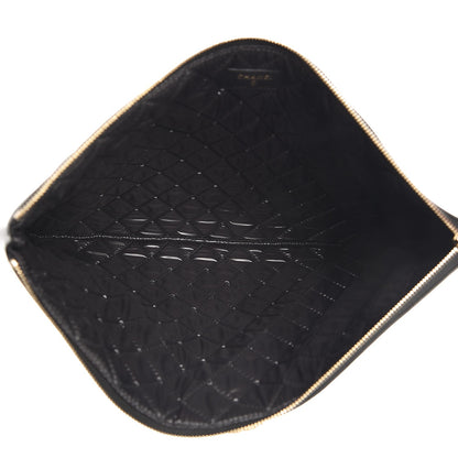 Chanel Caviar Quilted Large Boy Cosmetic Case Black 5 of 10