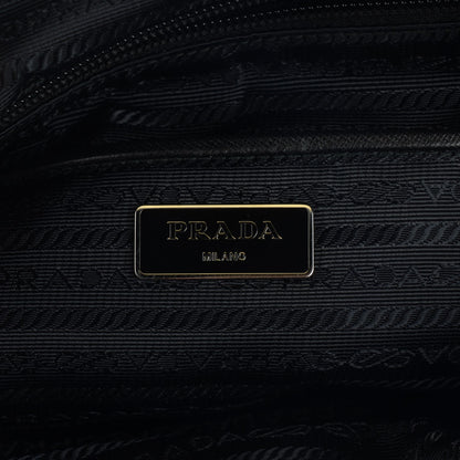 Prada Tessuto Nylon Saffiano Messenger Bag Nero Black 7 of 10