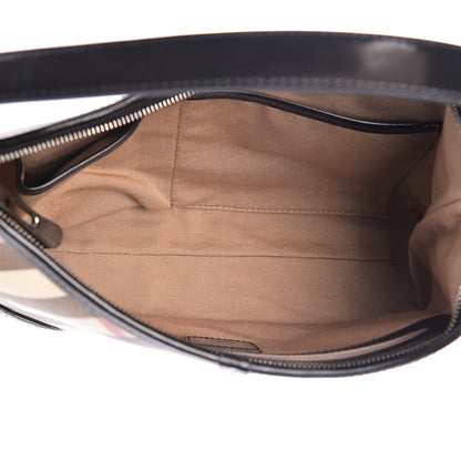 Burberry Nova Check Shoulder Bag Black 5 of 10