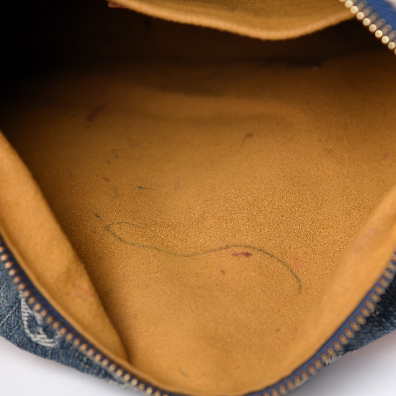 Louis Vuitton Monogram Denim Baggy PM Blue 7 of 16