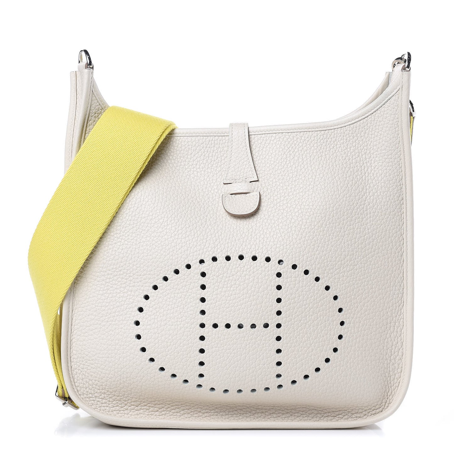 Taurillon Clemence Amazone Evelyne III PM Craie Lime