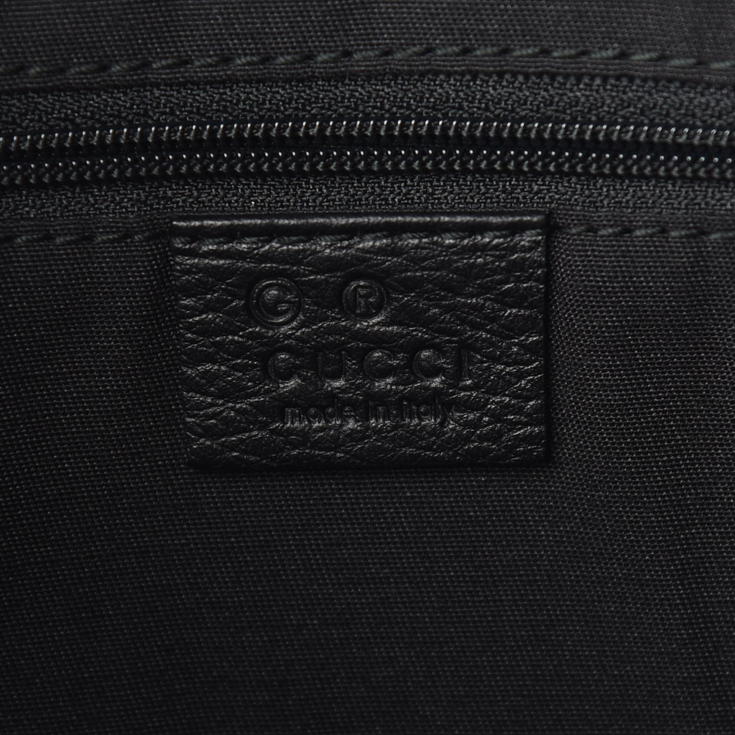 Nylon Monogram Abbey Messenger Bag Black