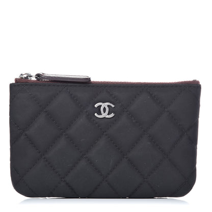 Chanel Nylon Quilted Small Cosmetic Case Black 1 of 11
