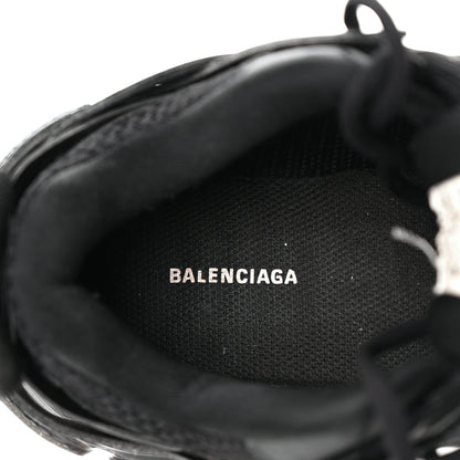 Balenciaga Mesh Nylon Track Sneakers 39 Black 2 of 4