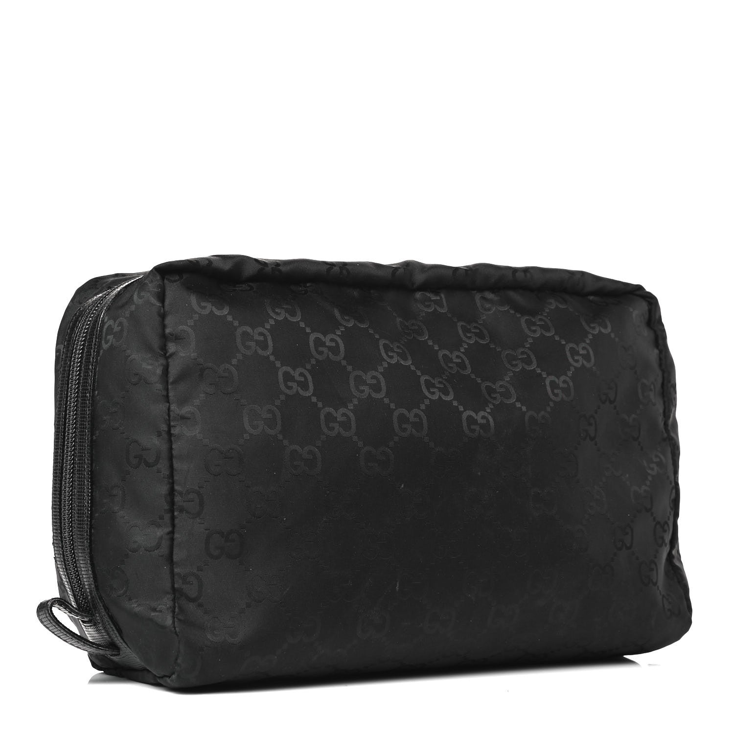 Gucci Nylon Monogram Cosmetic Case Black 3 of 14