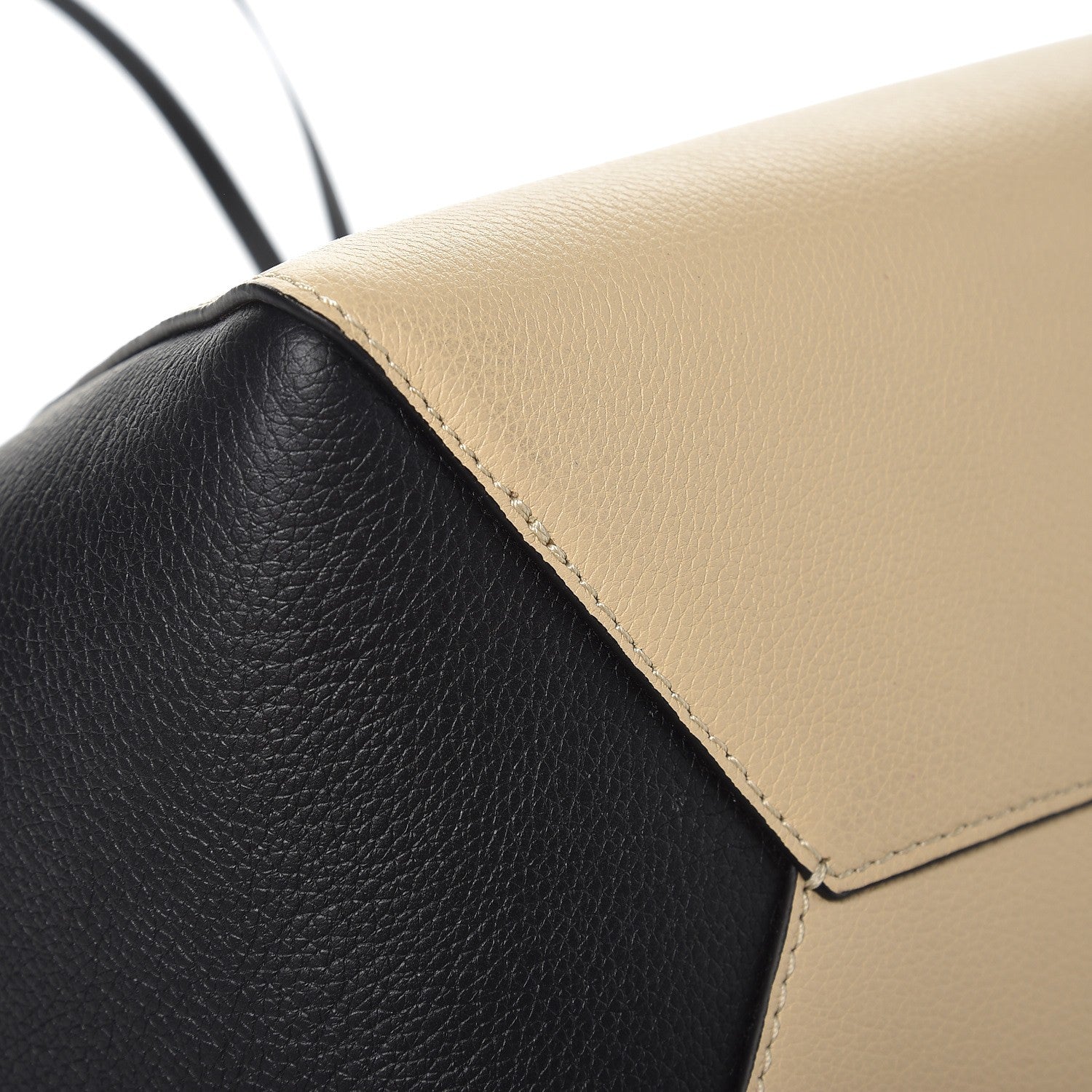 Louis Vuitton Calfskin Lockme Cabas Vanille Black 7 of 9