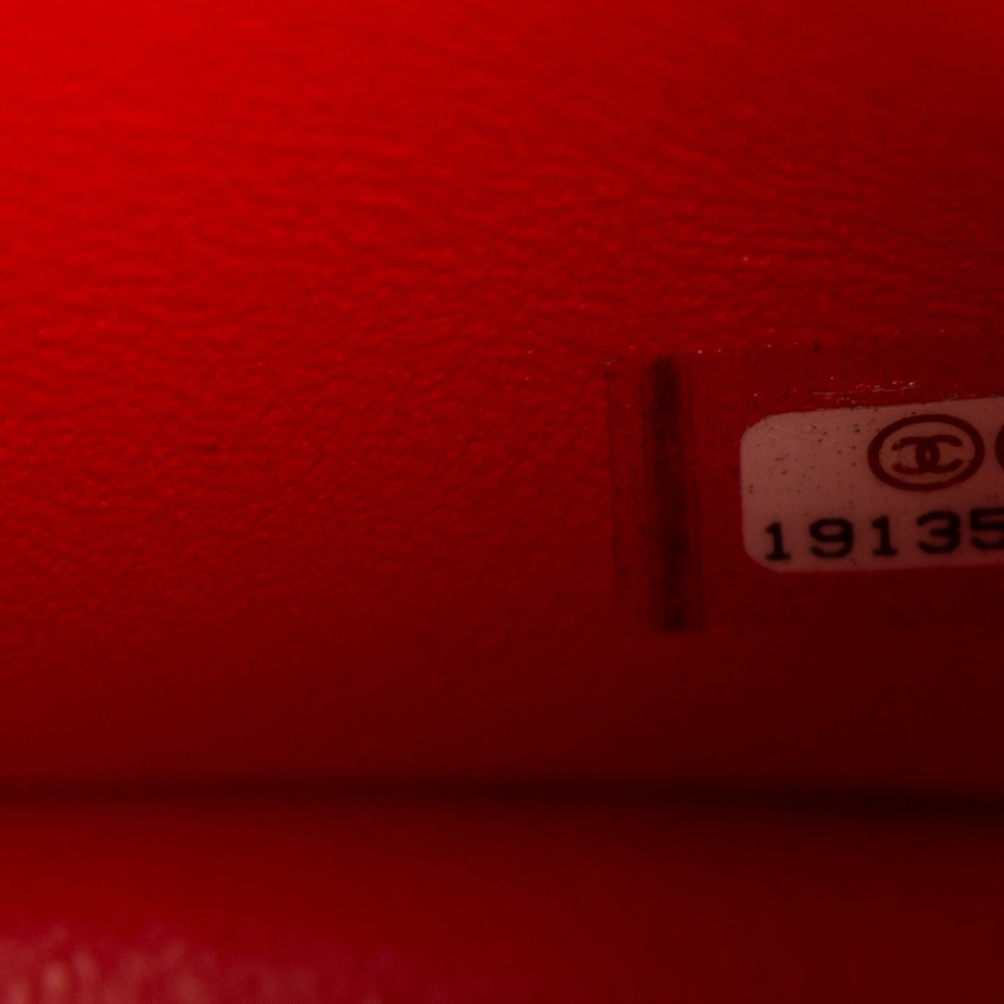 Patent Quilted Jumbo Double Flap Dark Red