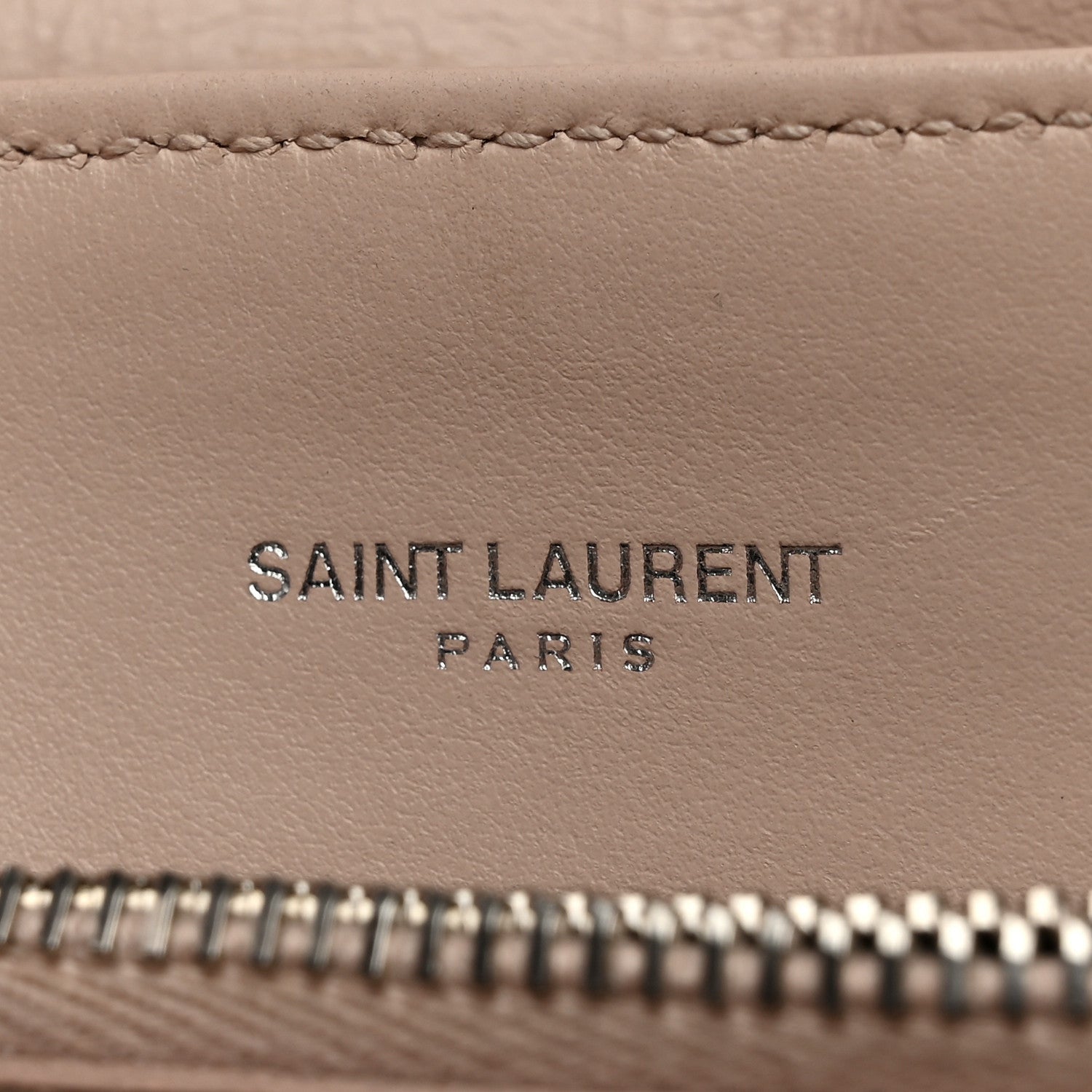 Saint Laurent Calfskin Y Quilted Monogram Medium Loulou Chain Satchel Rose Antic 7 of 7