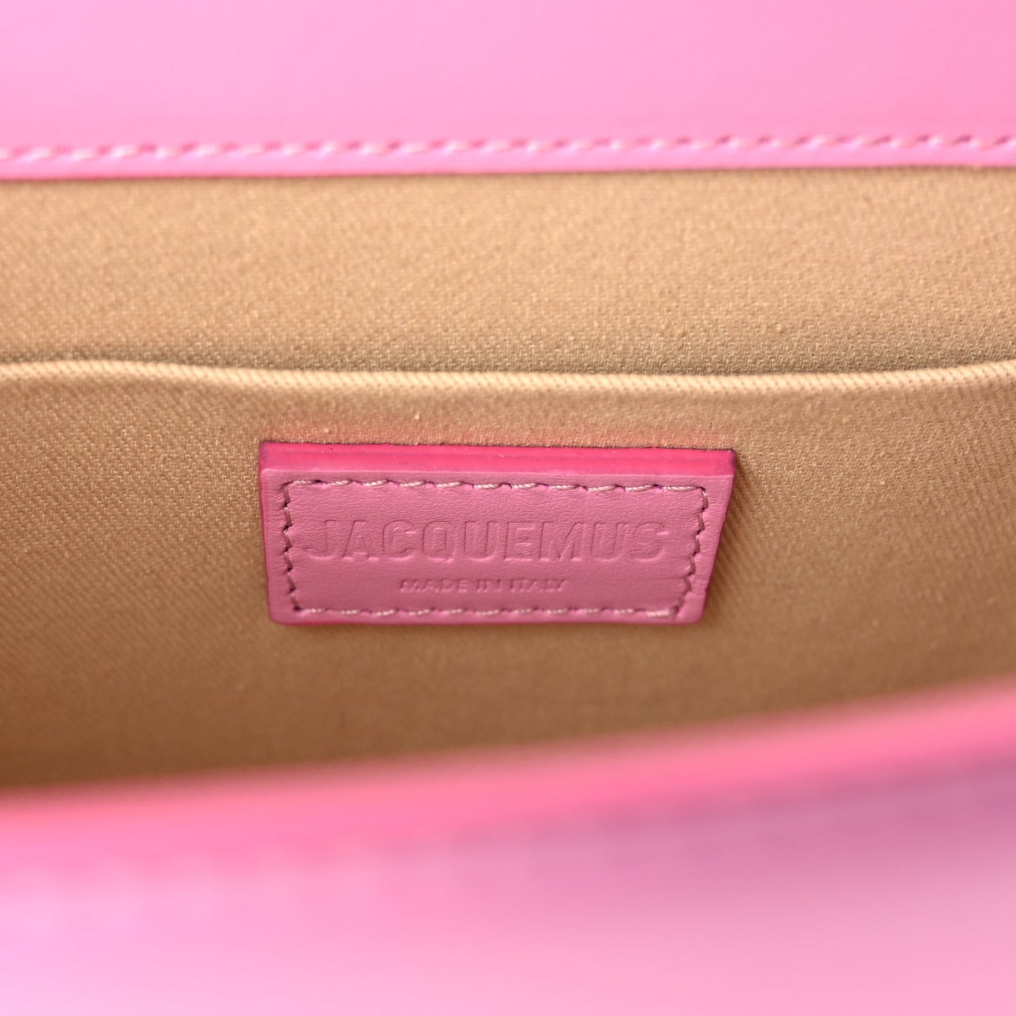 JACQUEMUS Smooth Calfskin Le Grand Chiquito