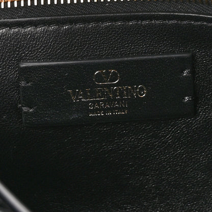 Valentino Garavani Nappa Medium Roman Stud Shoulder Bag Black 6 of 9