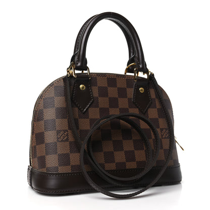 Louis Vuitton Damier Ebene Alma BB 3 of 9