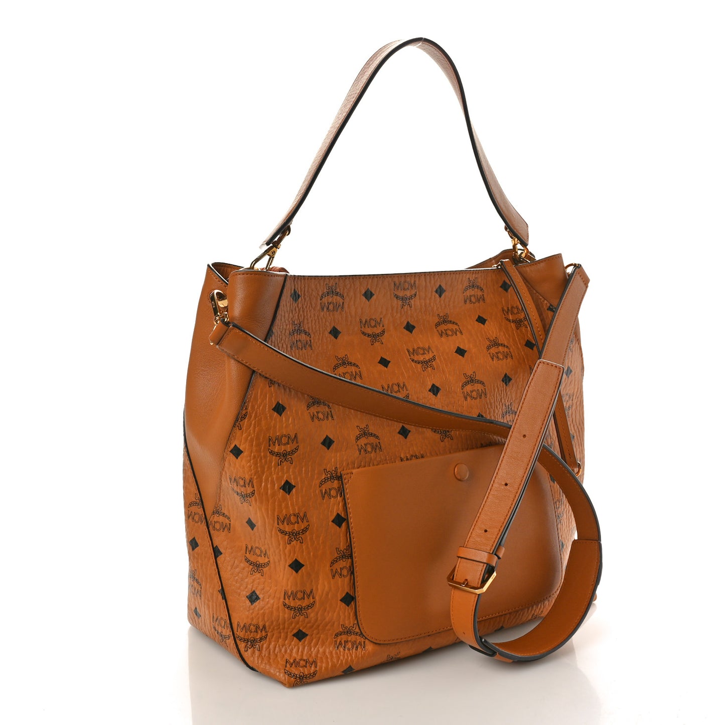 Visetos Large Klara Hobo Cognac