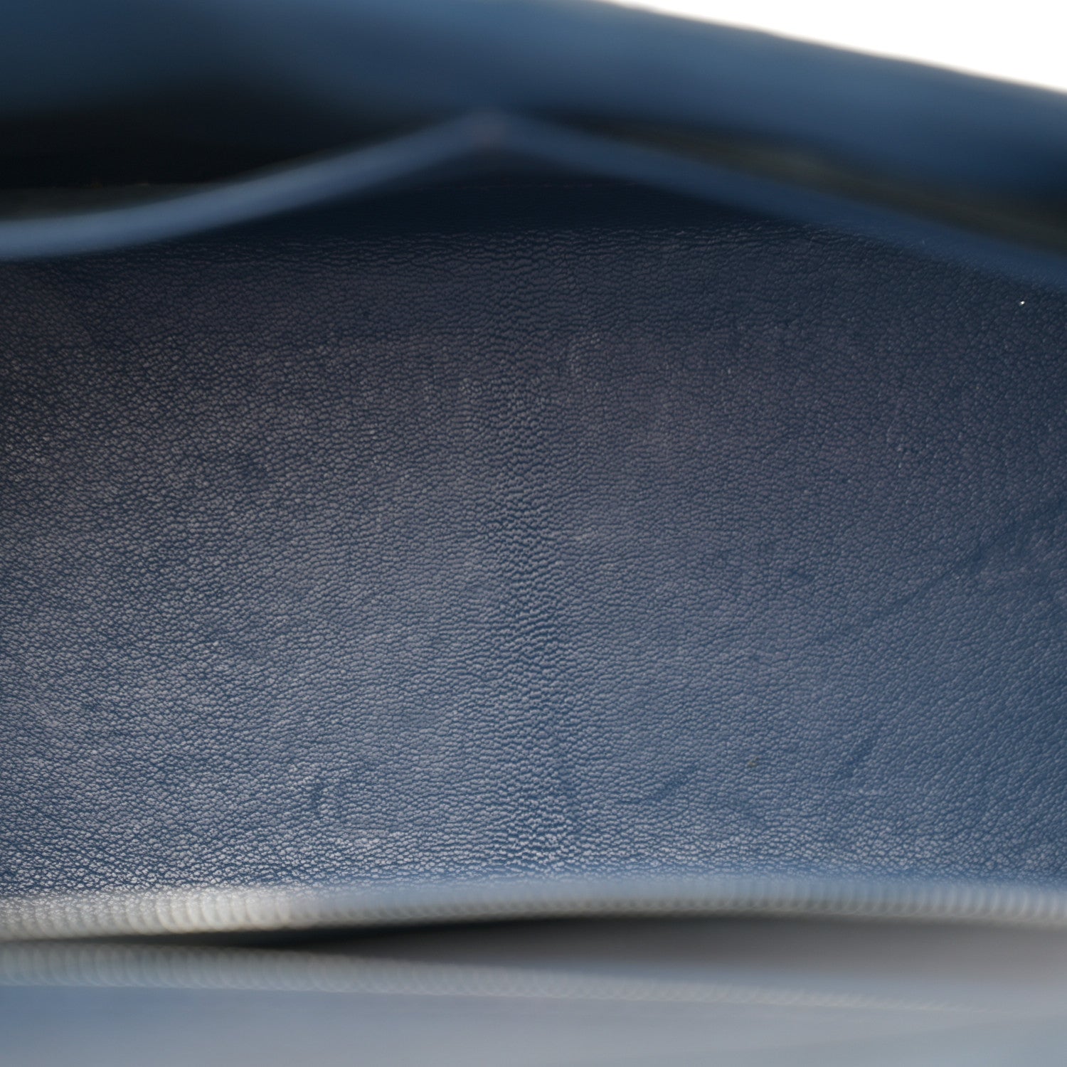 Hermes Ostrich Kelly Sellier 28 Bleu Roi 5 of 14