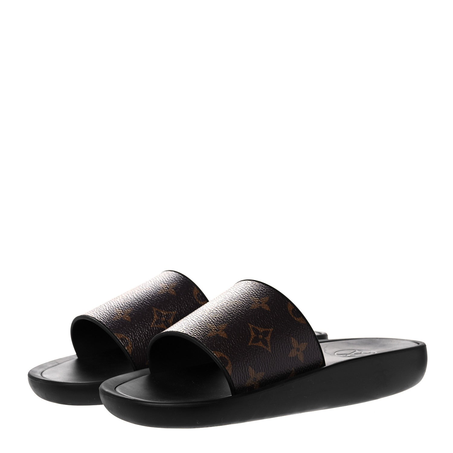 Louis Vuitton Monogram Sunbath Slide Sandals 38 3 of 9