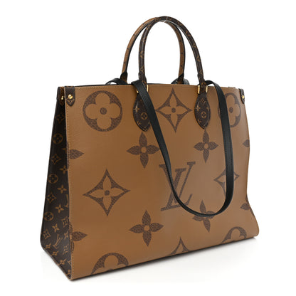 Louis Vuitton Reverse Monogram Giant Onthego GM 3 of 9