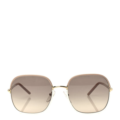 Prada Acetate Round Sunglasses SPR67X Gold Blush 2 of 7