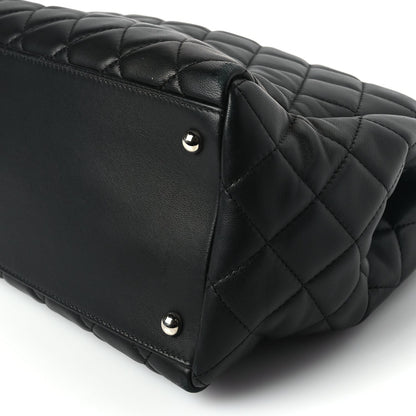 Chanel Lambskin Quilted  7 Tote Black 9 of 9