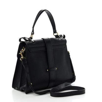 Chloe Grained Calfskin Medium Aby Day Shoulder Bag Black 3 of 10