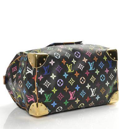 Louis Vuitton Monogram Multicolor Speedy 30 Black 4 of 7
