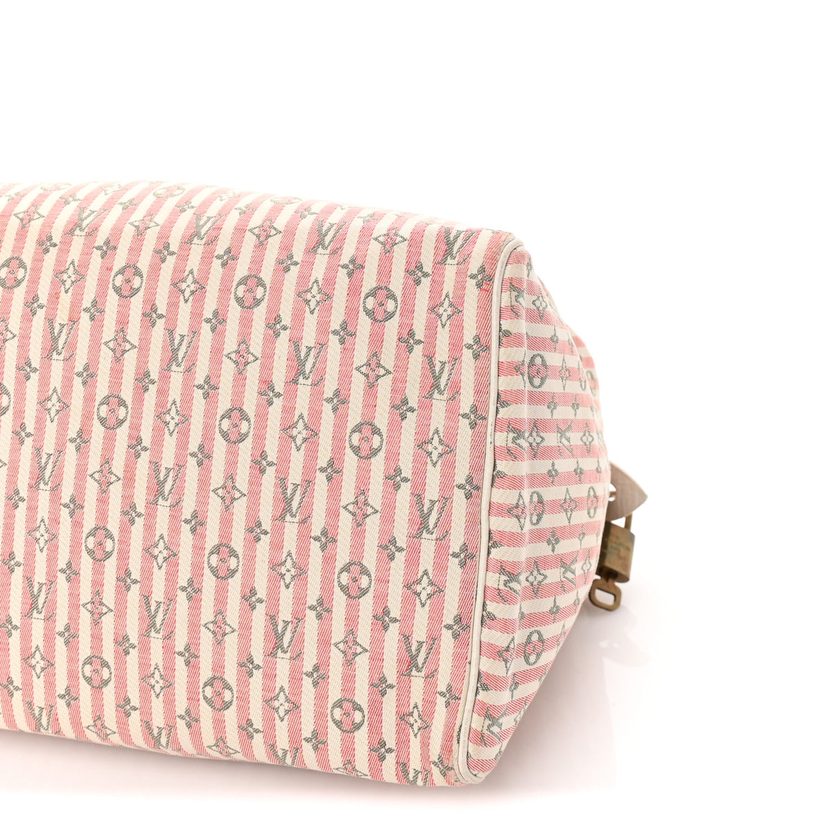 Louis Vuitton Mini Lin Croisette Speedy 30 Rouge 8 of 8