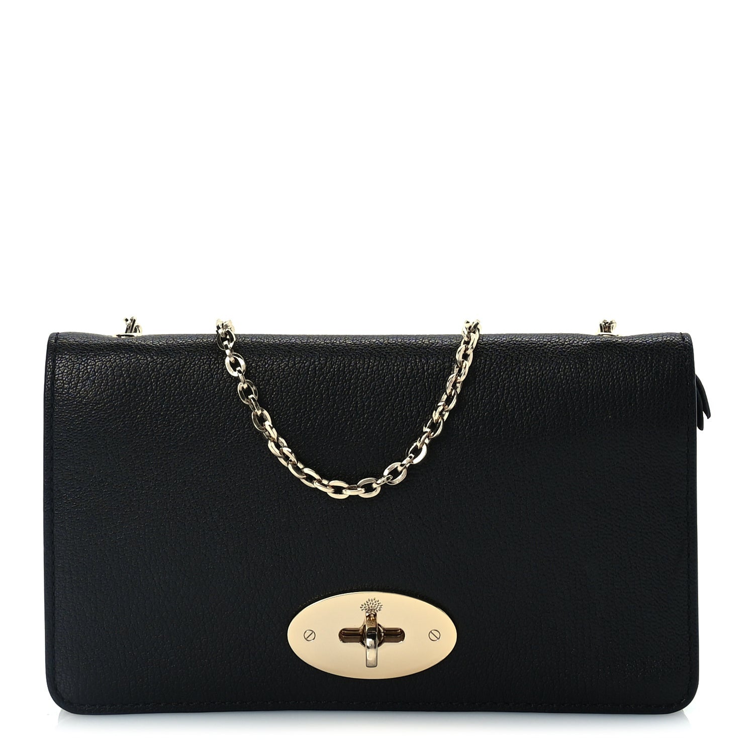 Mulberry Grainy Print Bayswater Clutch Wallet  Black 1 of 8
