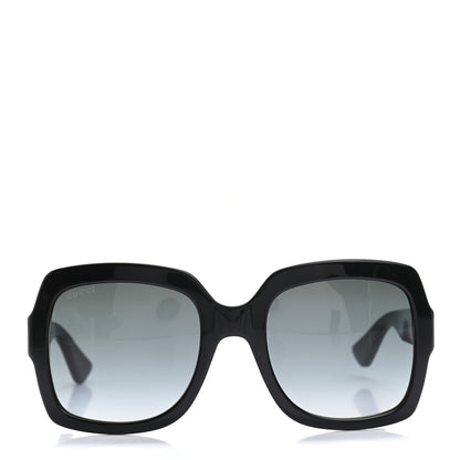Gucci Oversized Square GG0036S Sunglasses Black 2 of 7