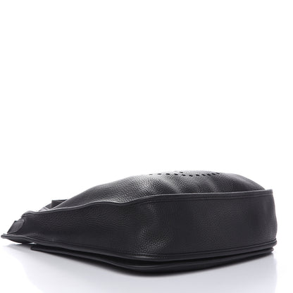 Hermes Taurillon Clemence Evelyne III GM Black 4 of 13
