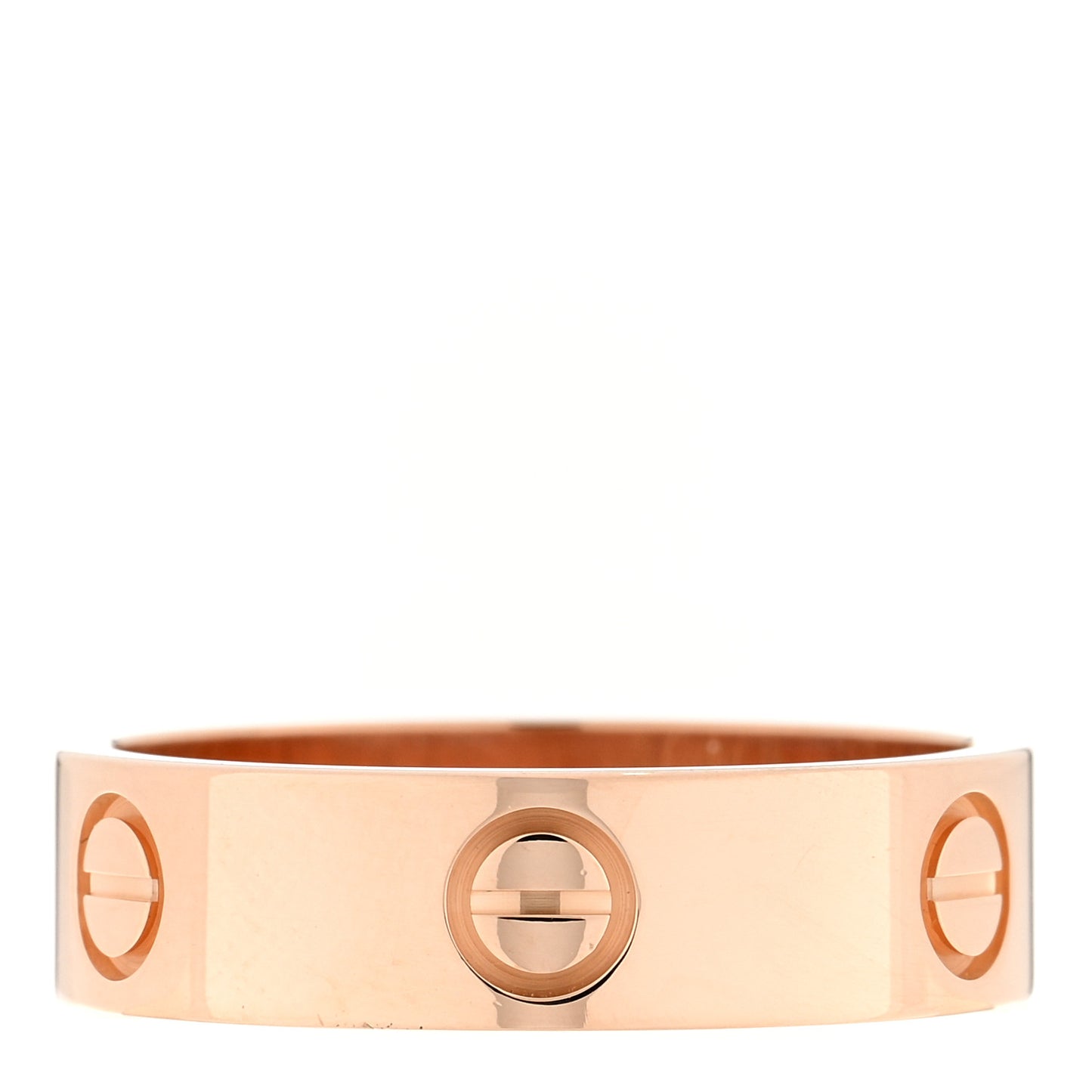 18K Pink Gold 5.5mm LOVE Ring 58 8.25