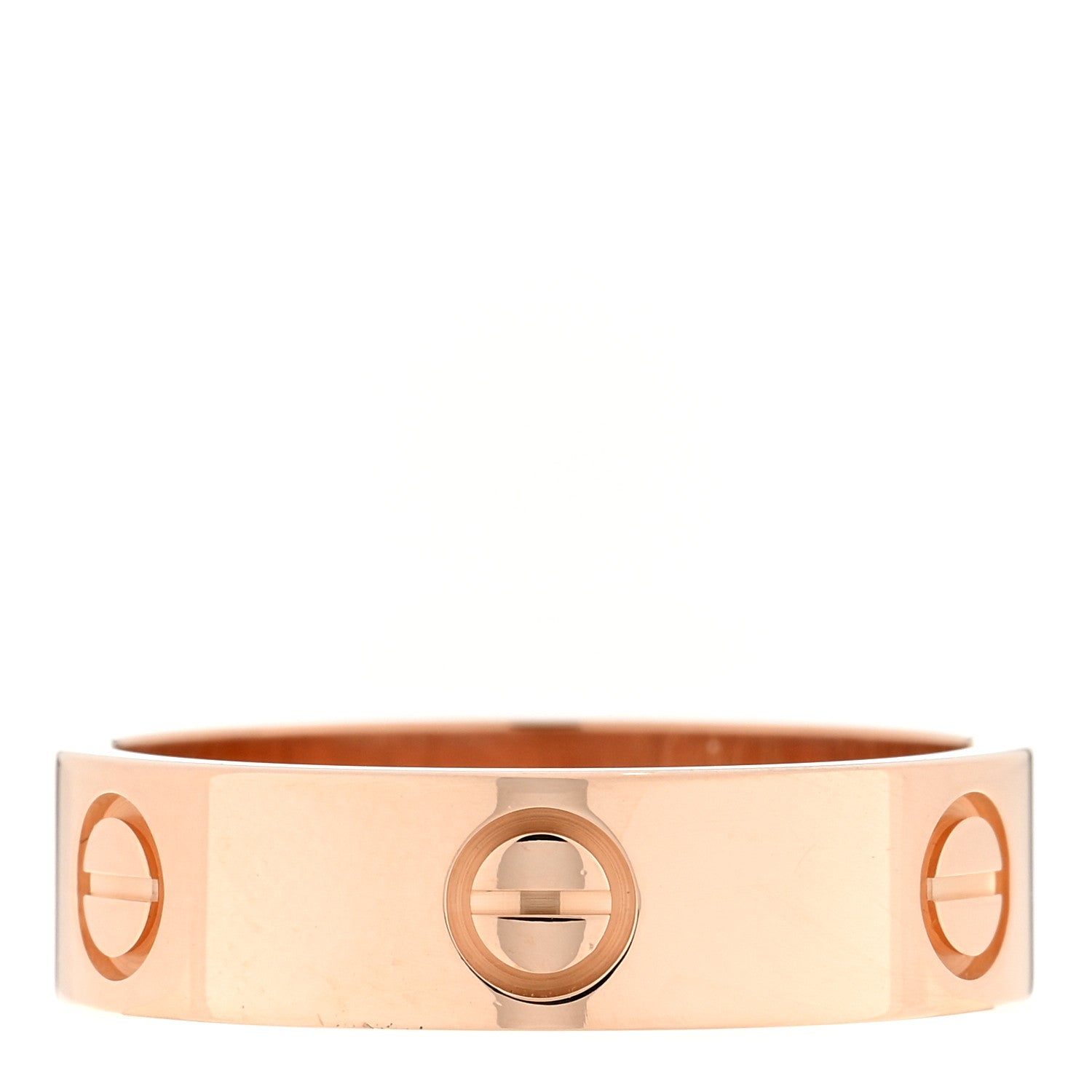 Cartier 18K Pink Gold 5.5mm LOVE Ring 58 8.25 3 of 4