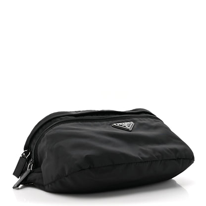 Prada Re-Nylon Saffiano Convertible Belt Bag Black 6 of 17