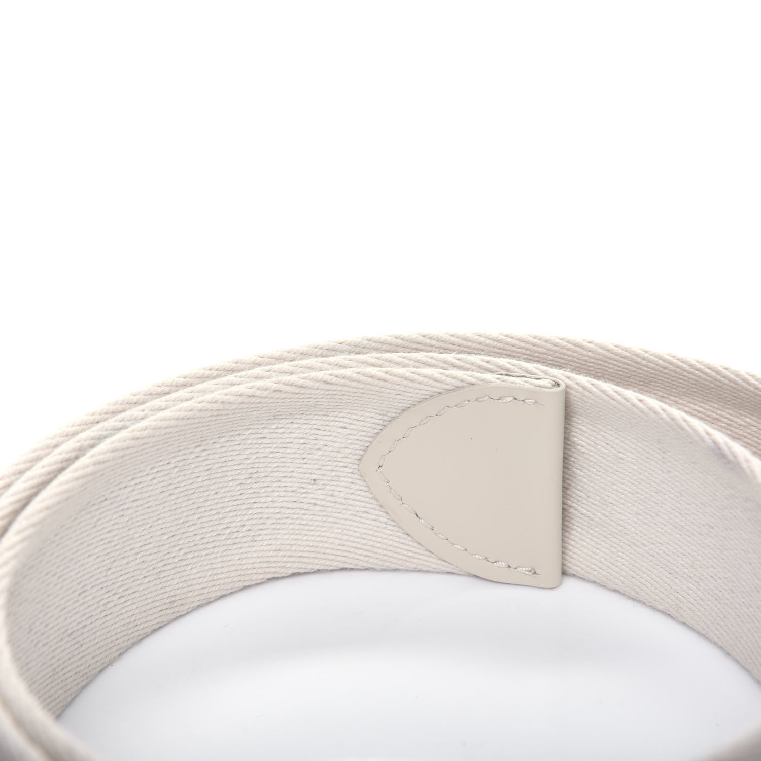 Louis Vuitton Canvas Monogram LV Cut Belt 90 36 White 10 of 11