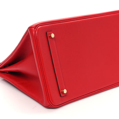 Hermes Epsom Birkin 35 Rouge Casaque 9 of 10