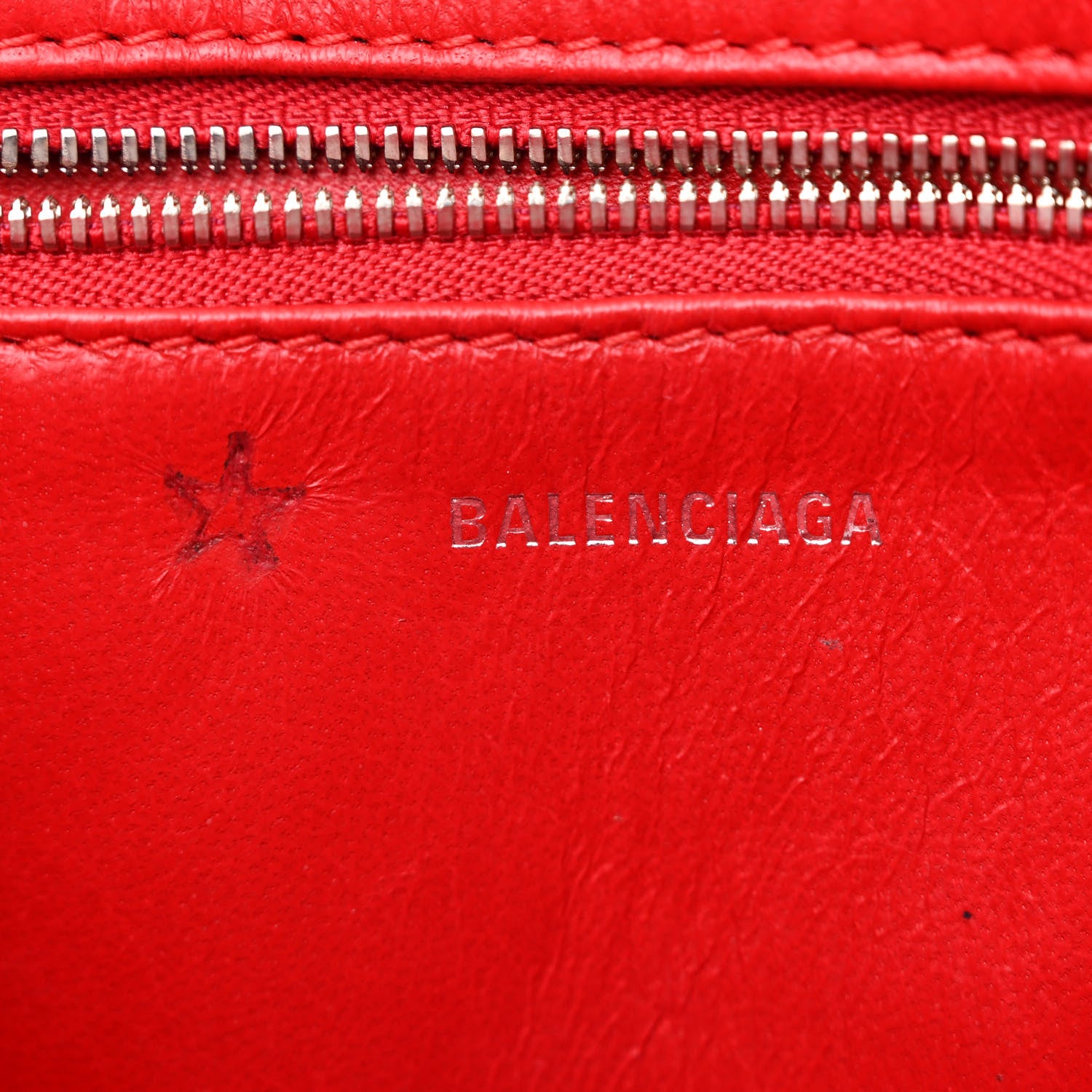 Balenciaga Calfskin XS Triangle Chain Duffle Black 6 of 10