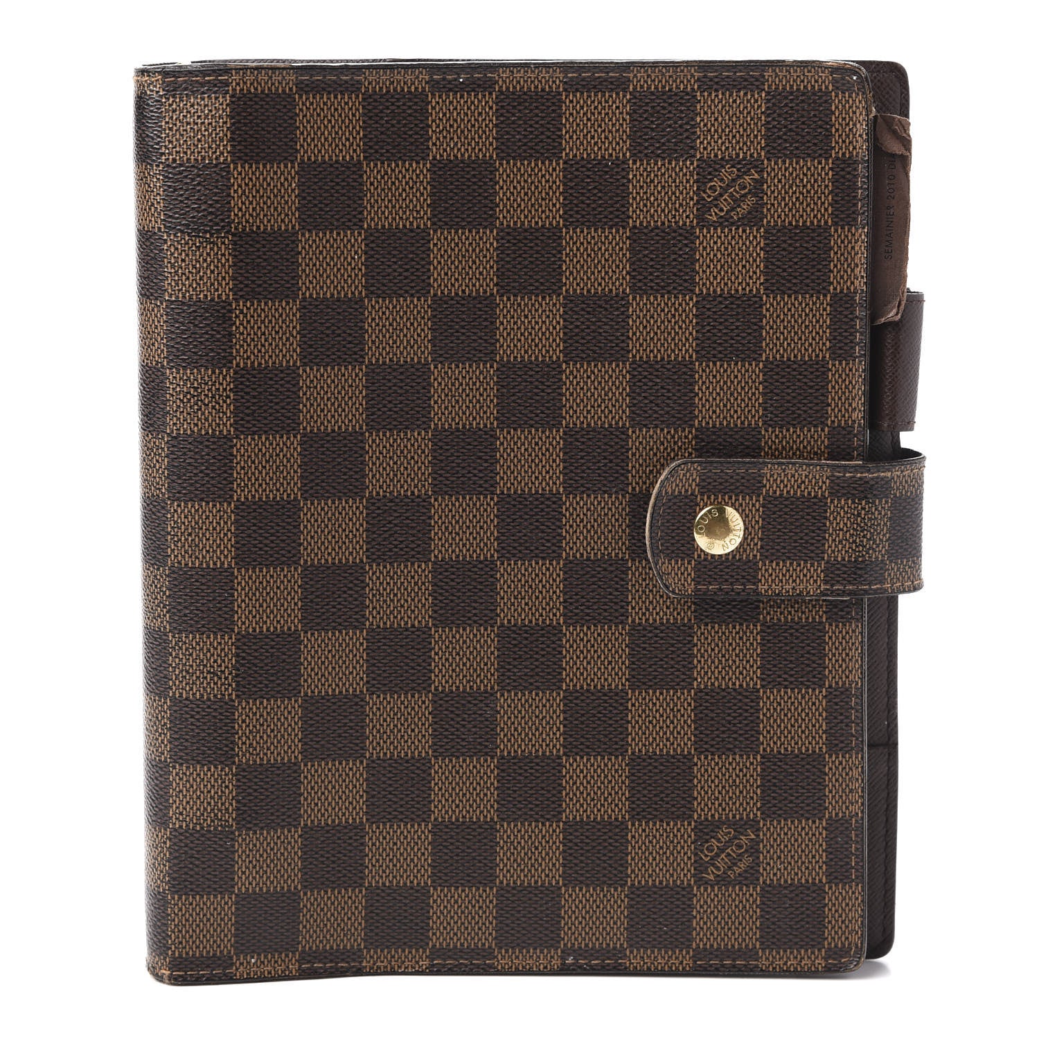 Louis Vuitton Damier Ebene Large Ring Agenda Cover 1 of 9