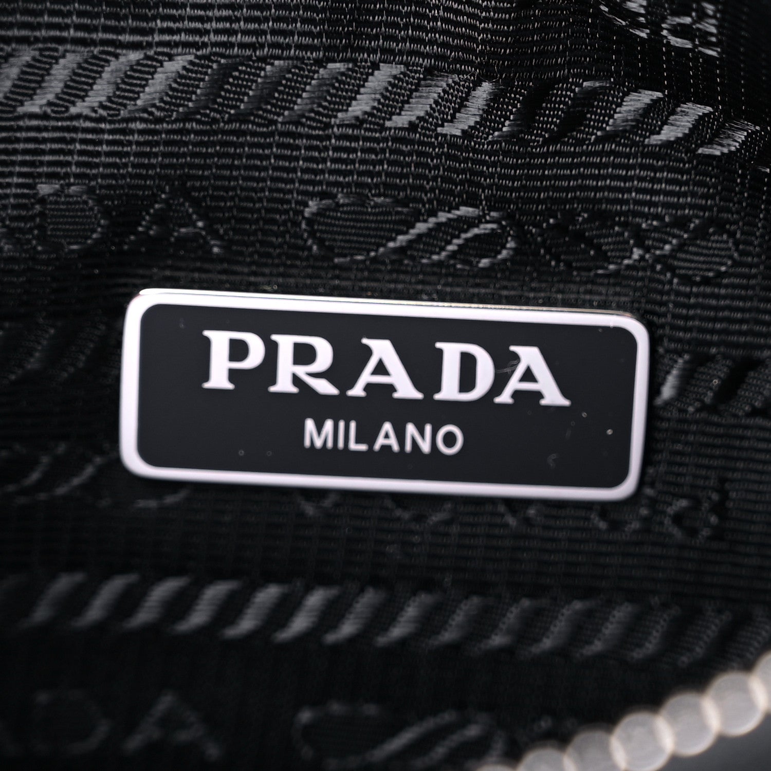 Prada Nylon Re-Edition 2005 Shoulder Bag Black 6 of 10