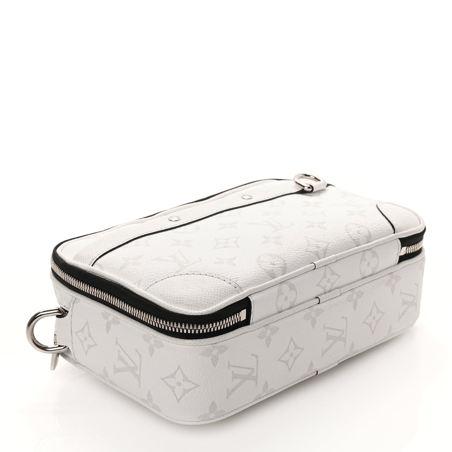 Taiga Monogram Alpha Messenger Optic White