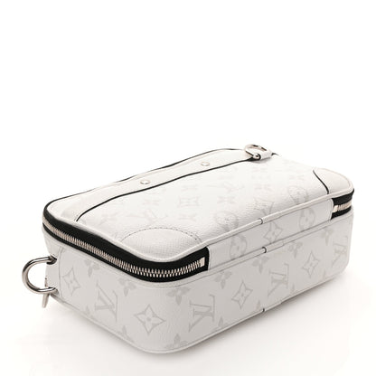 Louis Vuitton Taiga Monogram Alpha Messenger Optic White 3 of 8