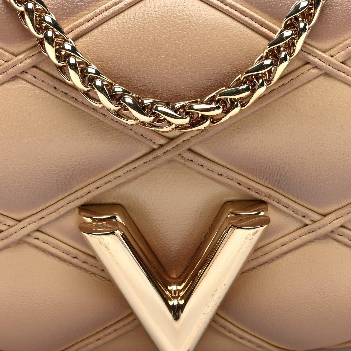 Lambskin Malletage Pico GO-14 Beige Pink